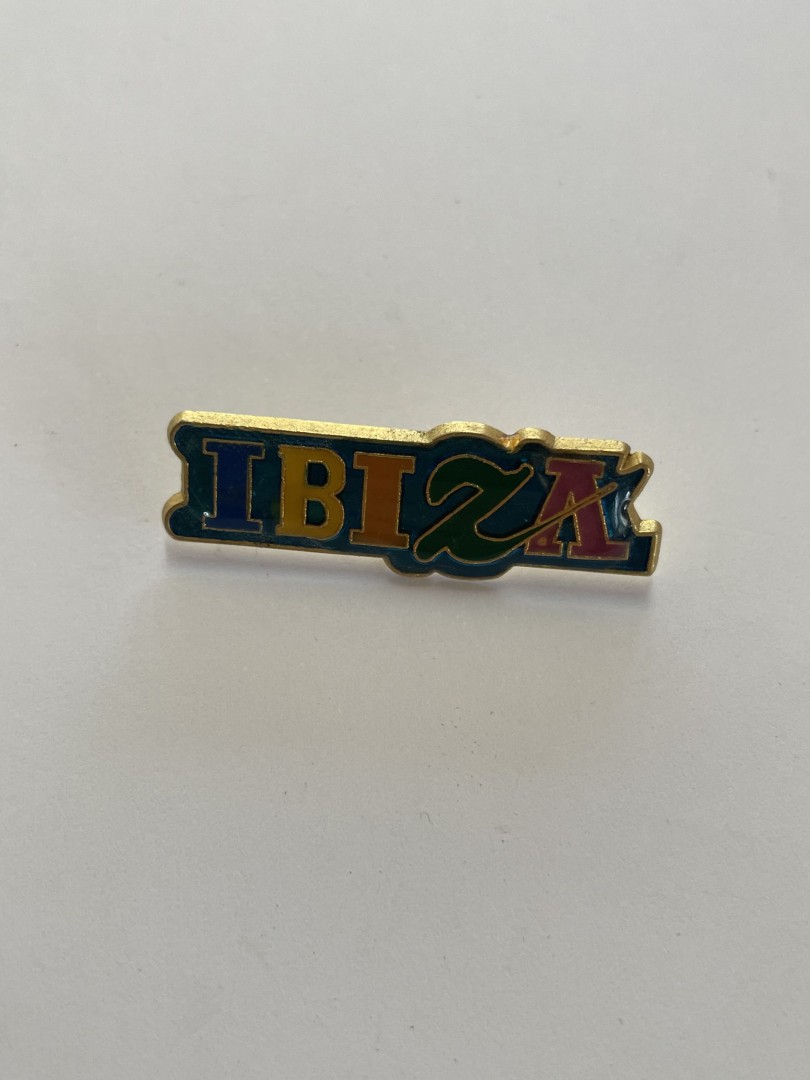 Vintage Ibiza Memorabilia Pin 0.02Kg 3.6Cm (Wxlxh)