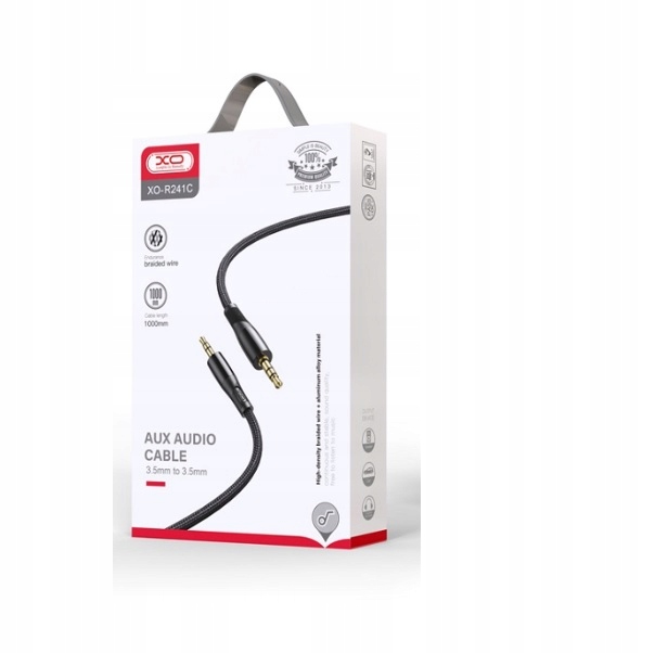 Xo Nb-R241C 3.5Mm To 3.5Mm Transparent Audio Cable