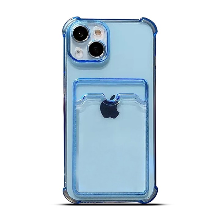 Xo K28 Iphone15 Pro 6.1 "Tpu Phone Case With Plug-In Slot(Blue)