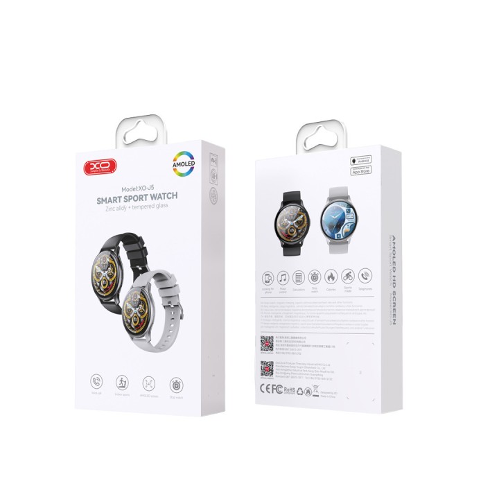 Xo J5 Smart Business Watch Black Amoled
