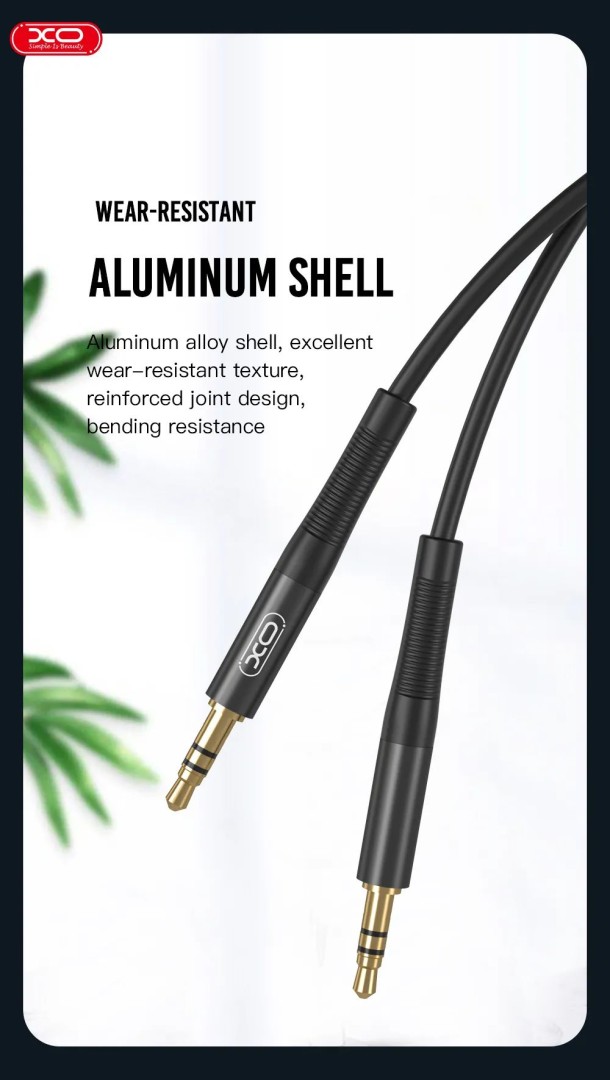 Xo Nb-R175B Audio Adapter 3.5Mm To 3.5Mm 2M - Cable