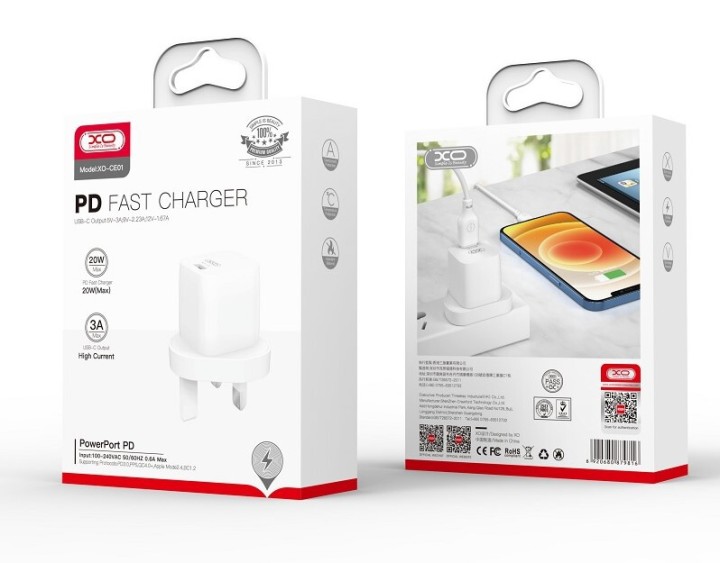 Xo L88 Pd 20W Quck Charger (white)