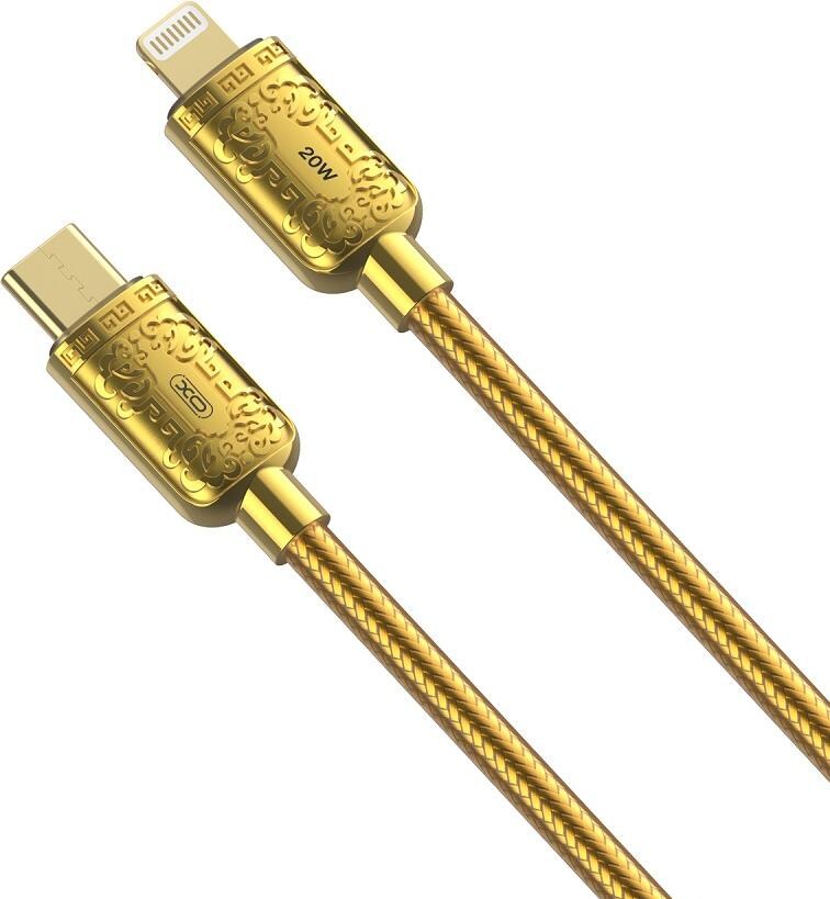 Xo Nb Q217A Type C To Iphone Charger Gold - Cable