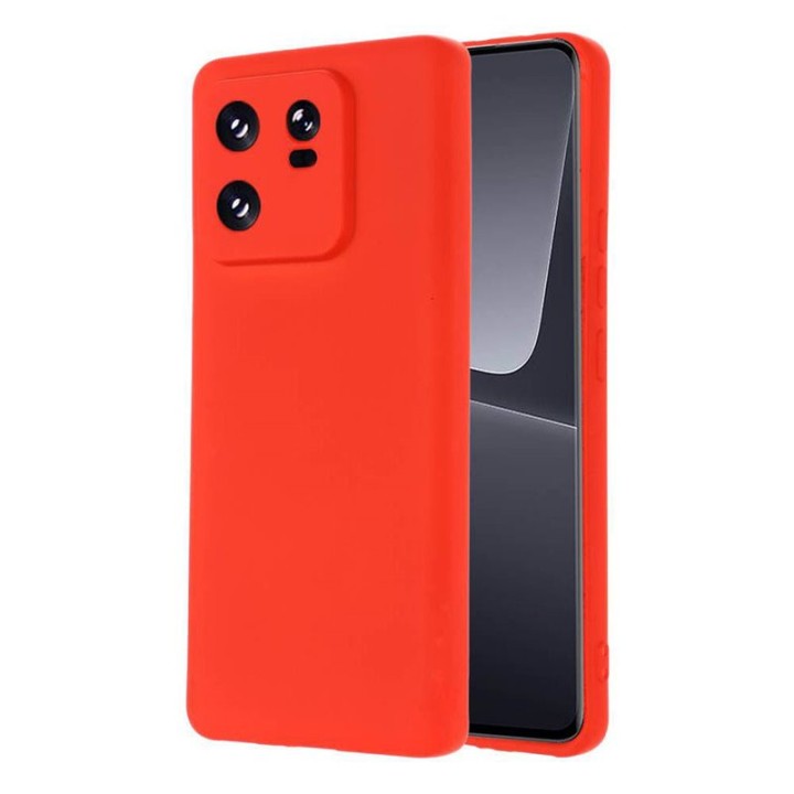Silicone Case Iphone 15 Plus Red