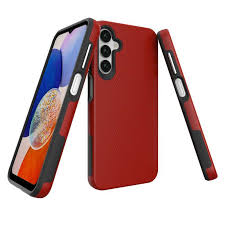 Triangle Case For Samsung A15 Red
