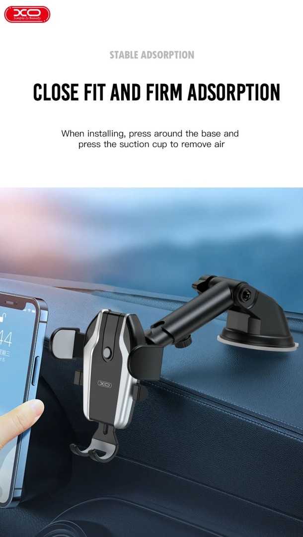 Xo C77 Car Holder With Sucker Plate