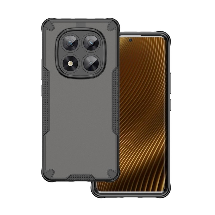 Defender Matt Case For Xiaomi Redmi Note 14 Pro 5G (Global) Black