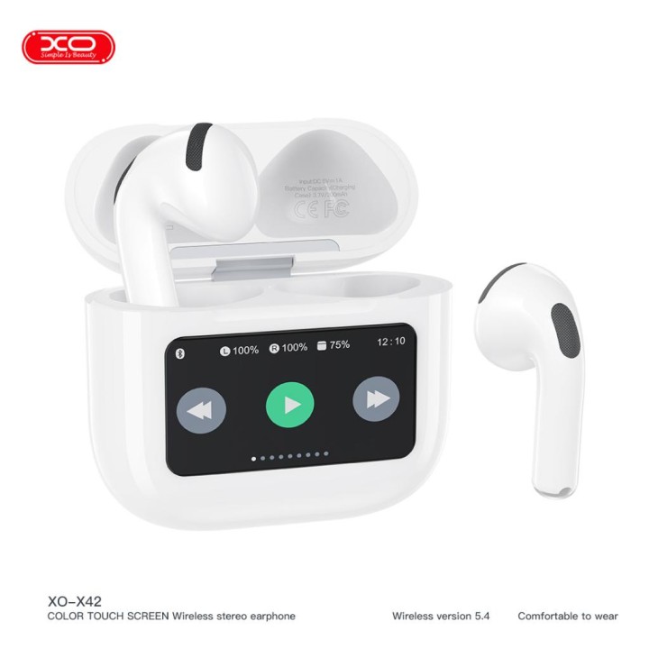 Xo X42 6Th Generation Smart Screen Tws Bluetooth Headset