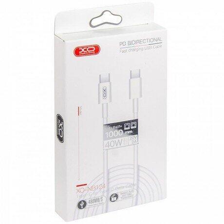 Xo Nb124 40W Pd Type-C To Type-C Usb Cable