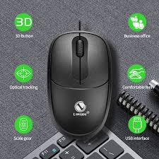 Limeide Wired Mini Mouse 301 (black)