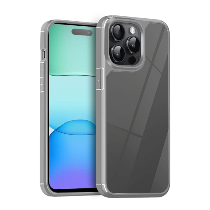 Color Shock Case For Iphone 15 Pro 6,1" Grey