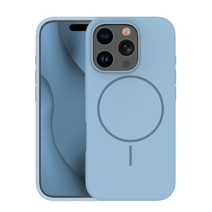 Thin Mag Case For Iphone 15 Pro Max Blue