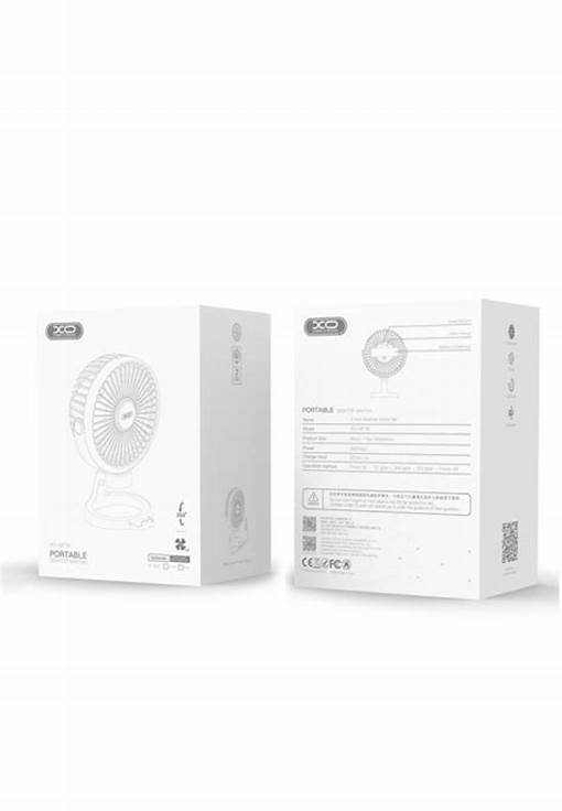 Xo Mf79 6-Inch Desktop/Bracket Adjustable Angle Fan 2400Mah