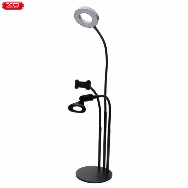 Xo Bgd006/ Ls-90-6 3.5-Inch Disc Base Single Head 3 In 1(With Microphone Hose Clamp) Website Broadcast