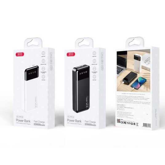 Xo Pr192 20W Fast Charging Power Bank (Pd20W/Qc18W) Digital Light Display 20000Mah