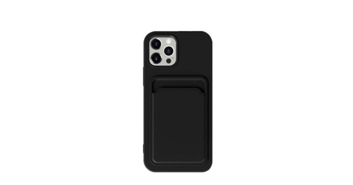 Xo K28 Iphone15 Pro Max 6.7 "Tpu Phone Case With Plug-In Slot(Black)