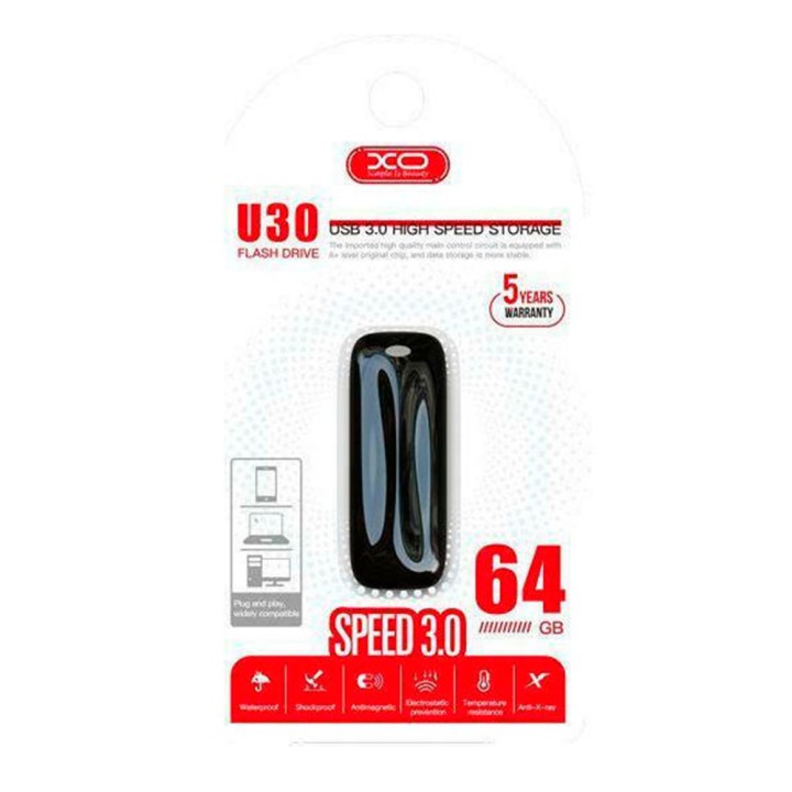 Xo Usb 3.0 High Speed Storage U30 64Gb Flash Drive