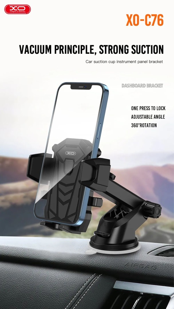 Xo C76 Car Holder With Sucker Plate