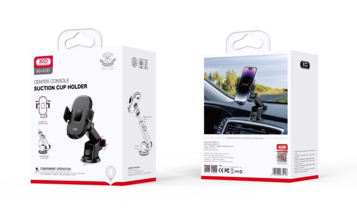 Xo C121 Instrument Panel Large Suction Cup Bracket - for car use