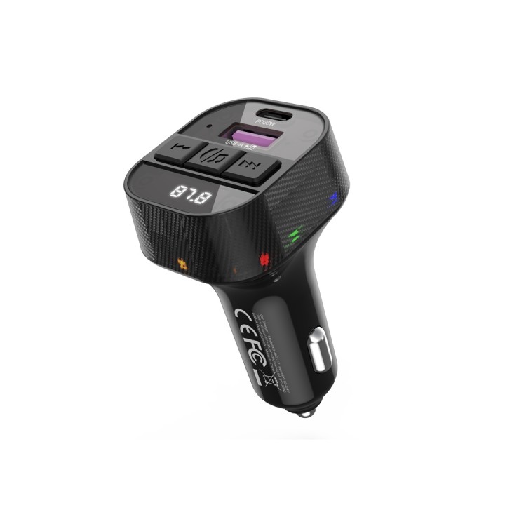 Xo Transmitter Fm Bcc17 Bluetooth Mp3 Car Charger 30W Black