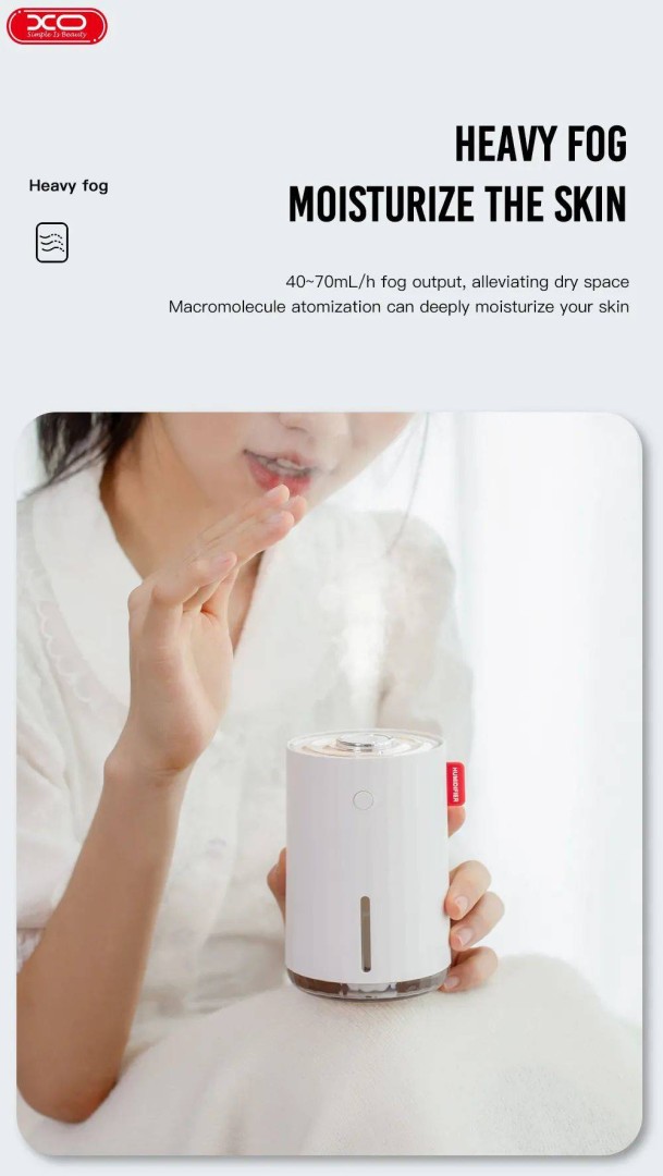 Xo Hf02 Xiaoleng Humidifier 280Ml (Without Built-In Battery)