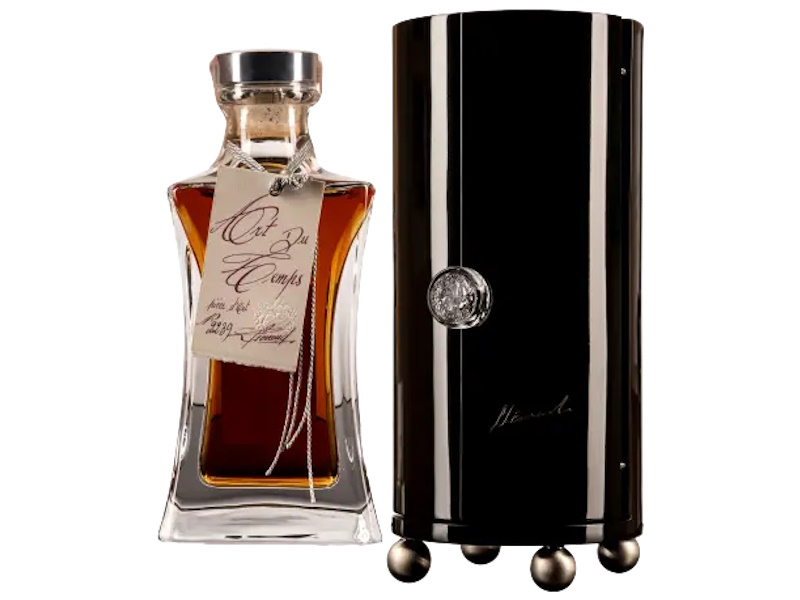 Lheraud Cognac Coffret Art du Temps 1973 70cl, France