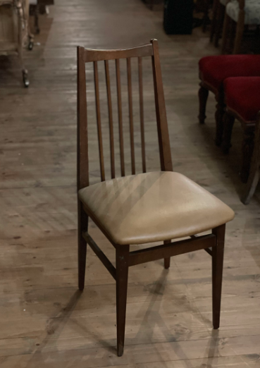 Mid-Century Modern Set Of 6 Wooden Dining Chair Scandinavian Style Elegance 1960S 50Kg 41Cmx47Cmx90Cm (Wxlxh)