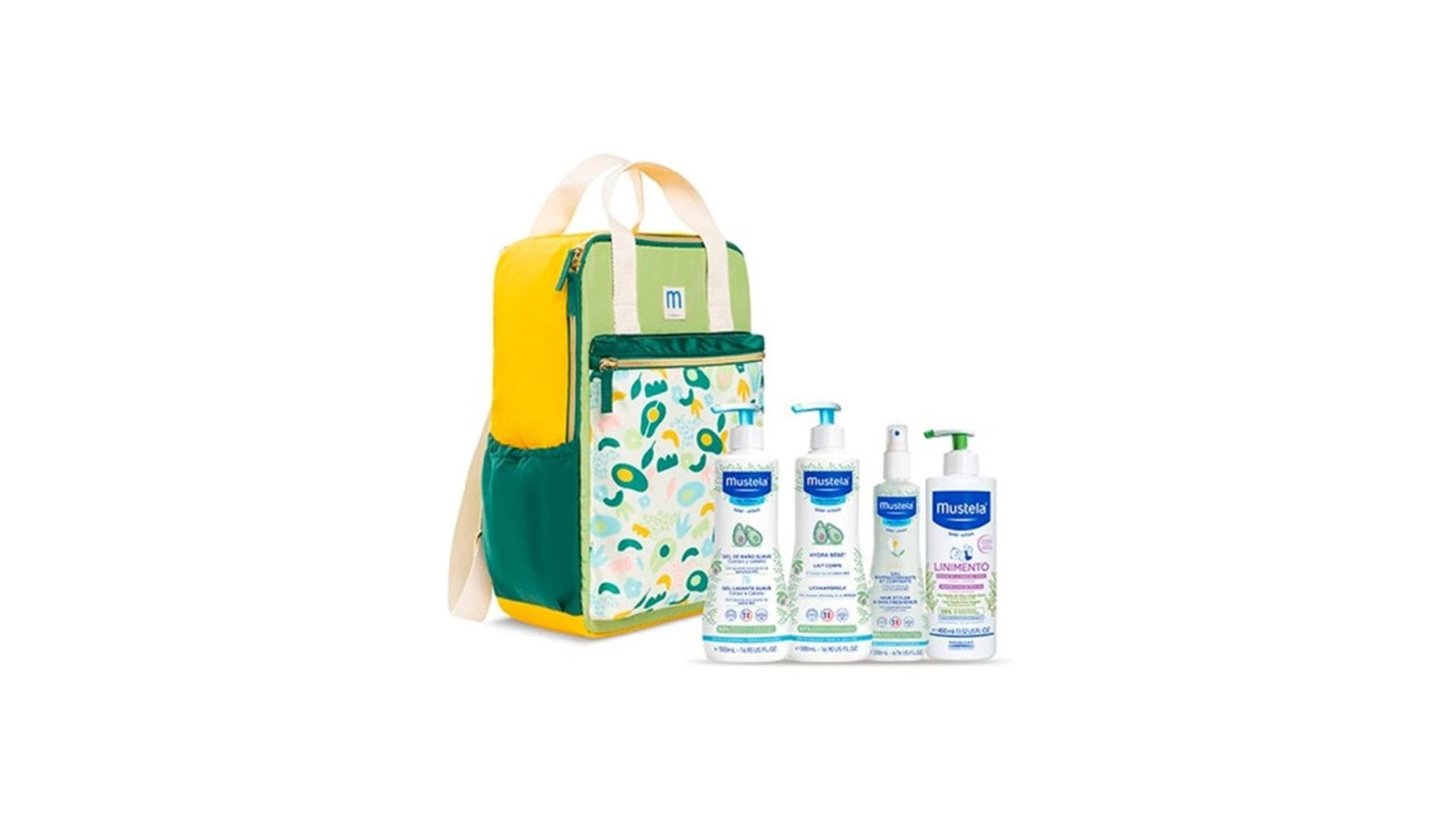 Mustela Baby Start New Set (green backpack)
