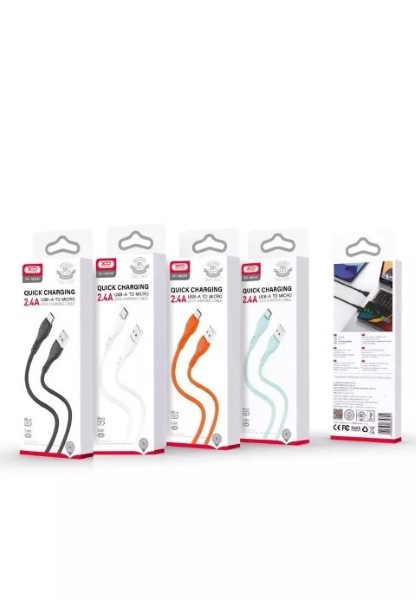 Xo Nb240 Football Type-C 2.4A Soft Rubber Cable