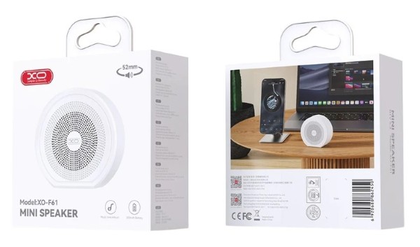 Xo F61 Wireless Speaker Mini White Bluetooth Headphones