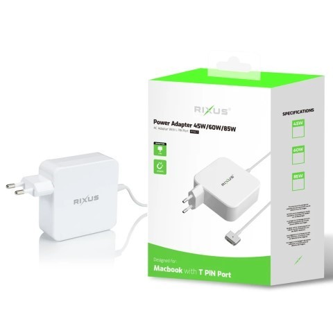Rixus Usb-C Fast Power Adapter Charging Cable 61W