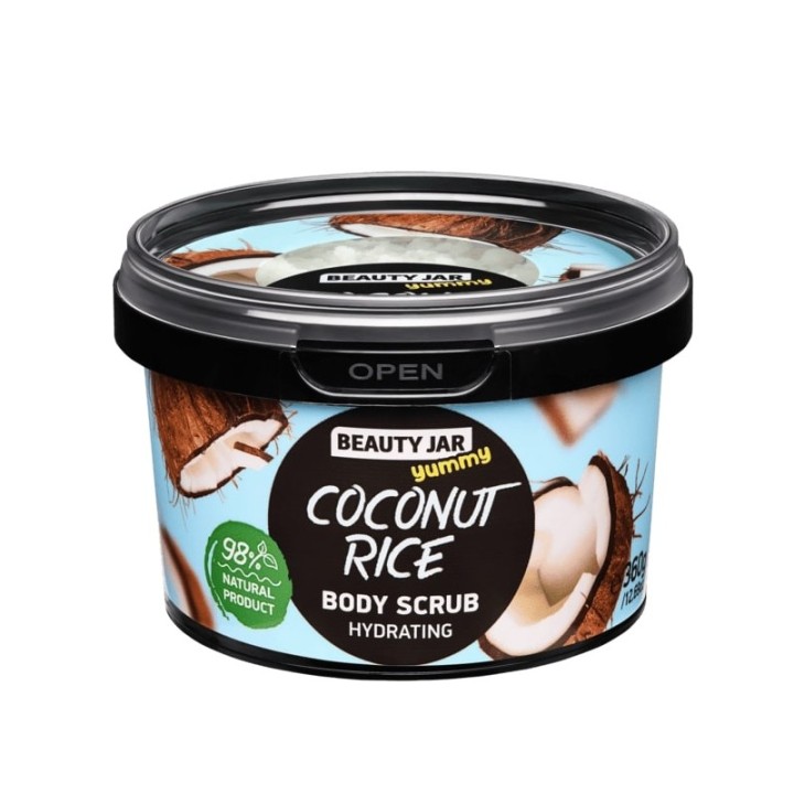 Beauty Jar Coconut Rice, Scrub