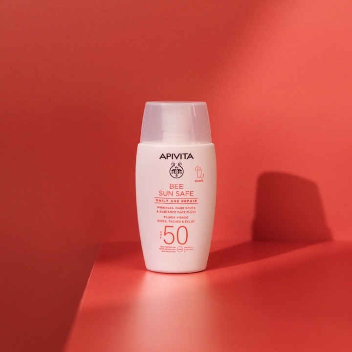 Apivita Sun Face Daily Age Repair Spf50, Face Cream, 50ml