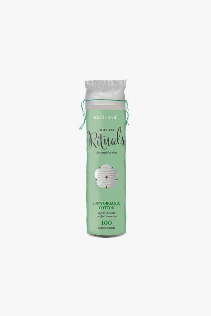 Cleanic Cotton Pads 100% Organic, Pads, 100