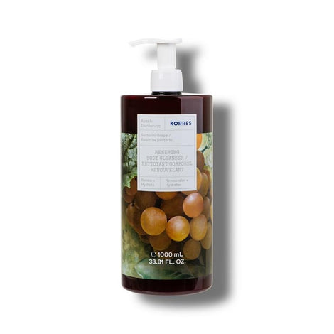 Korres Showergel Santorini Grape, Shower Gel, 1000ml