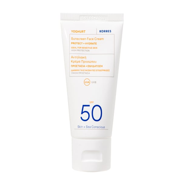 Korres Yoghurt Face Spf 50, Sun Cream, 50ml