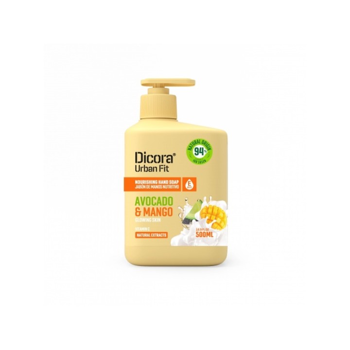 Dicora Uf Avocado & mango Hand Soap, Hand Wash, 500ml