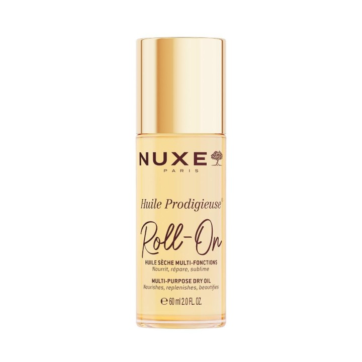 Nuxe Huile Prodigieuse Dry Oil for Face, Body & Hair in Roll On, 60ml
