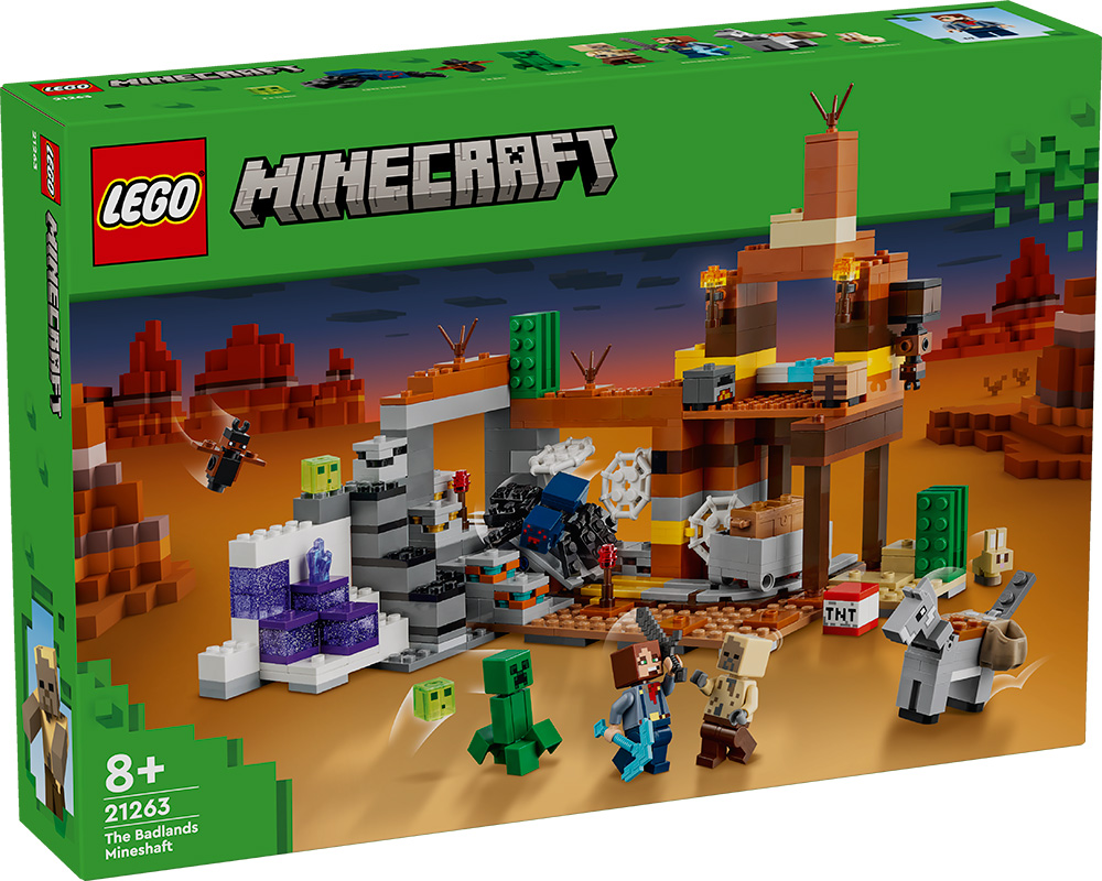 LEGO® Minecraft: The Badlands Mineshaft