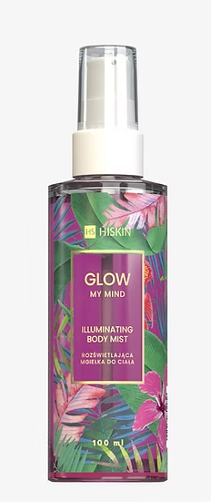 HISKIN - GLOW MY MIND Illuminating Body Mist PINK, 100ml