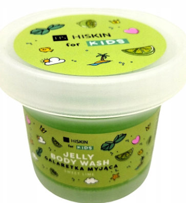 Hs Hiskin Kids Jelly Body Wash Sweet Lime 150g