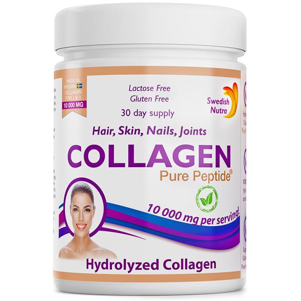 SWEDISH NUTRA COLLAGEN BOVINE POWDER 300GM