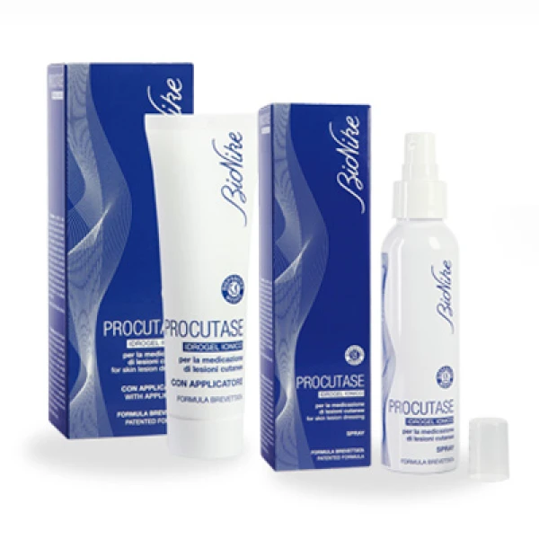 BioNike PROCUTASE ionic liquid gel for the local treatment of skin wounds (with applicator) 50 gr