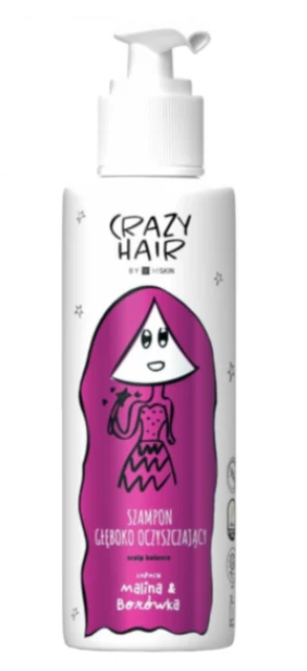 Hi Hiskin Crazy Hair Deep Cleansing Shampoo Raspberry & Blueberry 300ml