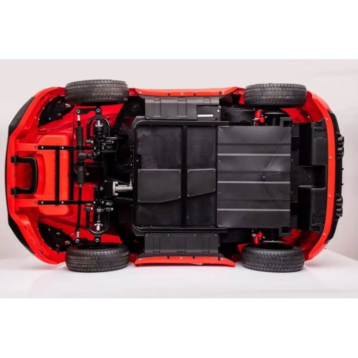 Super Car Red 48V YSA-021 Electric Car kid Toy For 14+ Years old with Brushless Motor and Brake