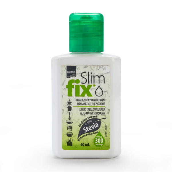 Intermed Slim Fix Liquid Sweetener With Stevia 60Ml 1pc