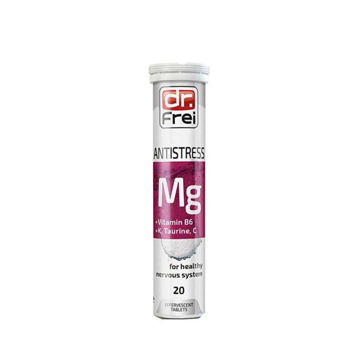 Swiss Energy Dr. Frei Vitamins Mg, B6, K, C, Taurine - Antistress x20