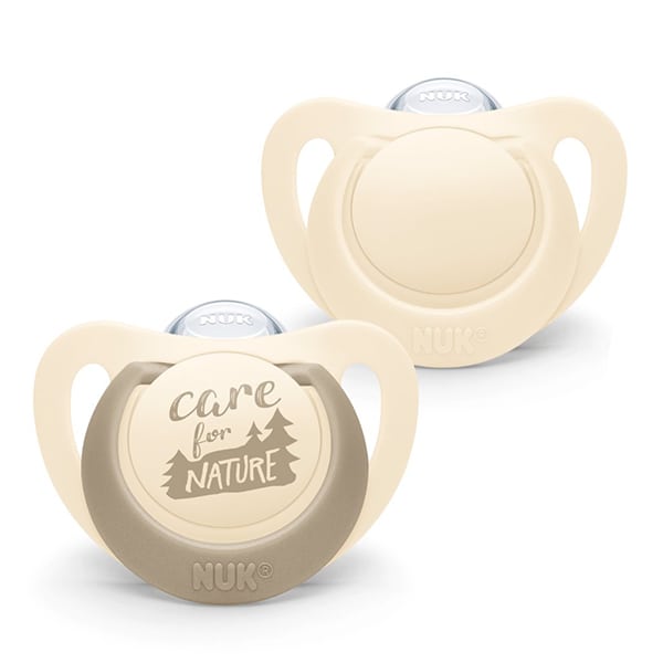 Nuk For Nature Silicone Soother 18-36M 2 Pieces