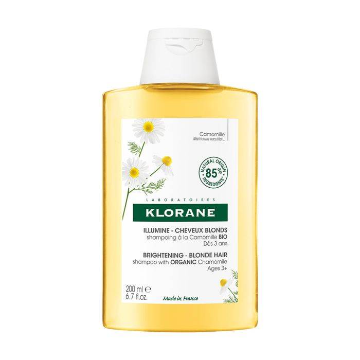 Klorane Brightening Shampoo With Camomile For Blonde Hair 200Ml