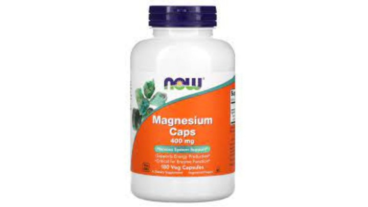 Now Magnesium Caps 400Mg, 180 Caps